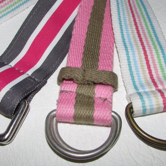 Striped Belts x 3 - Picture 7 of 8
